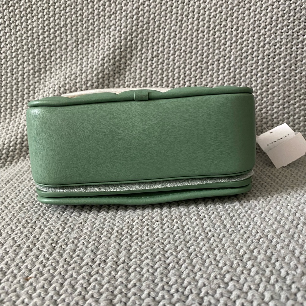 Coach Quilted Dinky 18 in Washed Green NWT - Picture 8 of 16